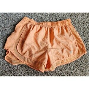 Women's Nike Dri-fit neon orange shorts size medium